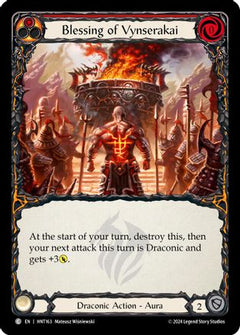 Blessing of Vynserakai (Red) [HNT163] (The Hunted)  Rainbow Foil-1