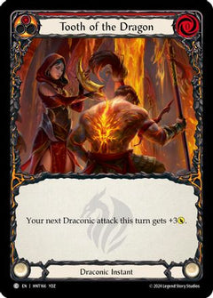 Tooth of the Dragon (Red) [HNT166] (The Hunted)  Rainbow Foil-1