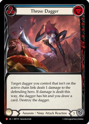Throw Dagger [HNT175] (The Hunted)  Rainbow Foil-1