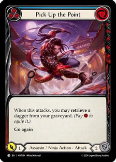 Pick Up the Point (Blue) [HNT184] (The Hunted)  Rainbow Foil-1
