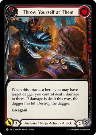 Throw Yourself at Them (Red) [HNT188] (The Hunted)-1