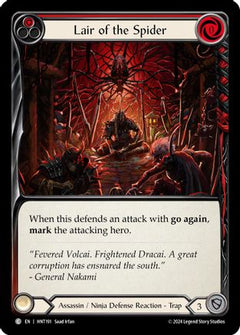 Lair of the Spider (Red) [HNT191] (The Hunted)  Rainbow Foil-1