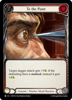 To the Point (Red) [HNT199] (The Hunted)  Rainbow Foil-1