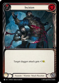 Incision (Red) [HNT205] (The Hunted)  Rainbow Foil-1