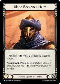 Blade Beckoner Helm [HNT216] (The Hunted)  Cold Foil-1