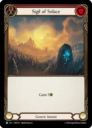 Sigil of Solace (Red) [HNT231] (The Hunted)-1