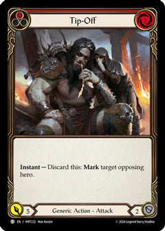 Tip-Off (Red) [HNT232] (The Hunted)  Rainbow Foil-1