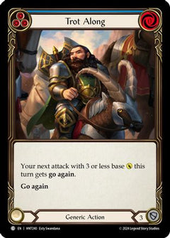 Trot Along (Blue) [HNT240] (The Hunted)  Rainbow Foil-1