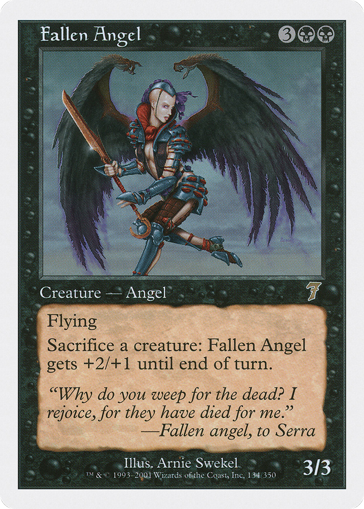 Fallen Angel (7ED-134) - 7th Edition-1