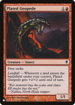 Plated Geopede [The List]-1
