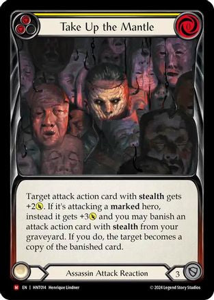 Take Up the Mantle [HNT014] (The Hunted)  Rainbow Foil-1
