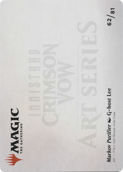 Markov Purifier // Markov Purifier (AVOW-062) - Crimson Vow Art Series (Borderless) Foil-2
