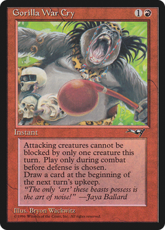 Gorilla War Cry (Red Rattle Drum) [Alliances]-1