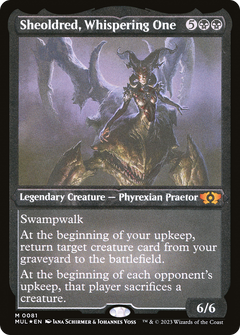 Sheoldred, Whispering One (Foil Etched) [Multiverse Legends]-1