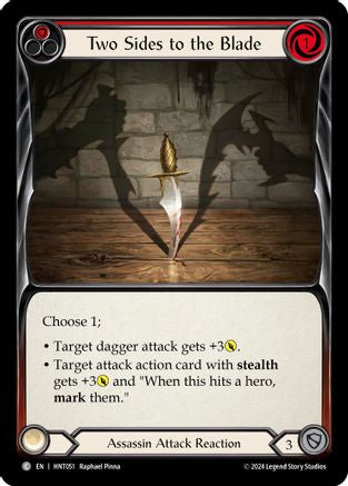 Two Sides to the Blade [HNT051] (The Hunted)  Rainbow Foil-1
