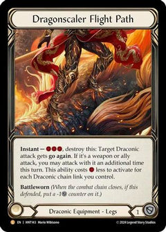 Dragonscaler Flight Path [HNT143] (The Hunted)  Cold Foil-1
