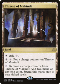 Throne of Makindi (Promo Pack) [Zendikar Rising Promos]-1