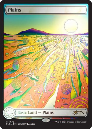 Plains (1478) (Rainbow Foil) [Secret Lair Drop Series]-1