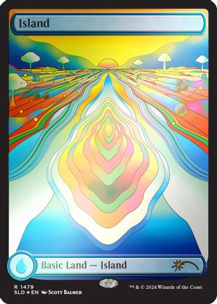 Island (1479) (Rainbow Foil) [Secret Lair Drop Series]-1