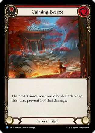Calming Breeze [HNT230] (The Hunted)  Rainbow Foil-1