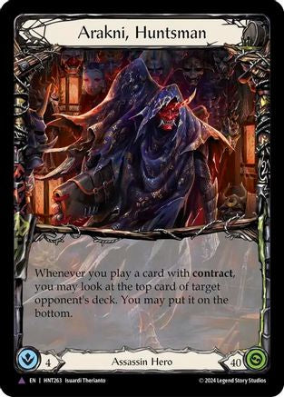 Arakni, Huntsman (Marvel) [HNT263] (The Hunted)  Cold Foil-1