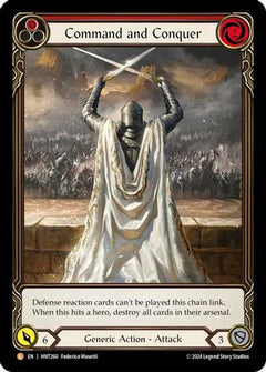 Command and Conquer (Extended Art) [HNT260] (The Hunted)  Rainbow Foil-1