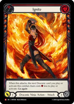 Ignite (Extended Art) [HNT058] (The Hunted)  Rainbow Foil-1