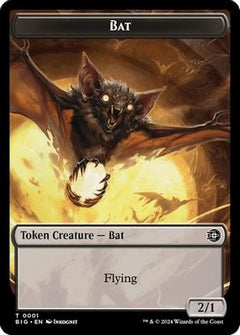 Bat // Plot Double-Sided Token [Outlaws of Thunder Junction: The Big Score Tokens]-4