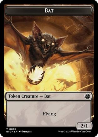 Bat // Plot Double-Sided Token [Outlaws of Thunder Junction: The Big Score Tokens]-4
