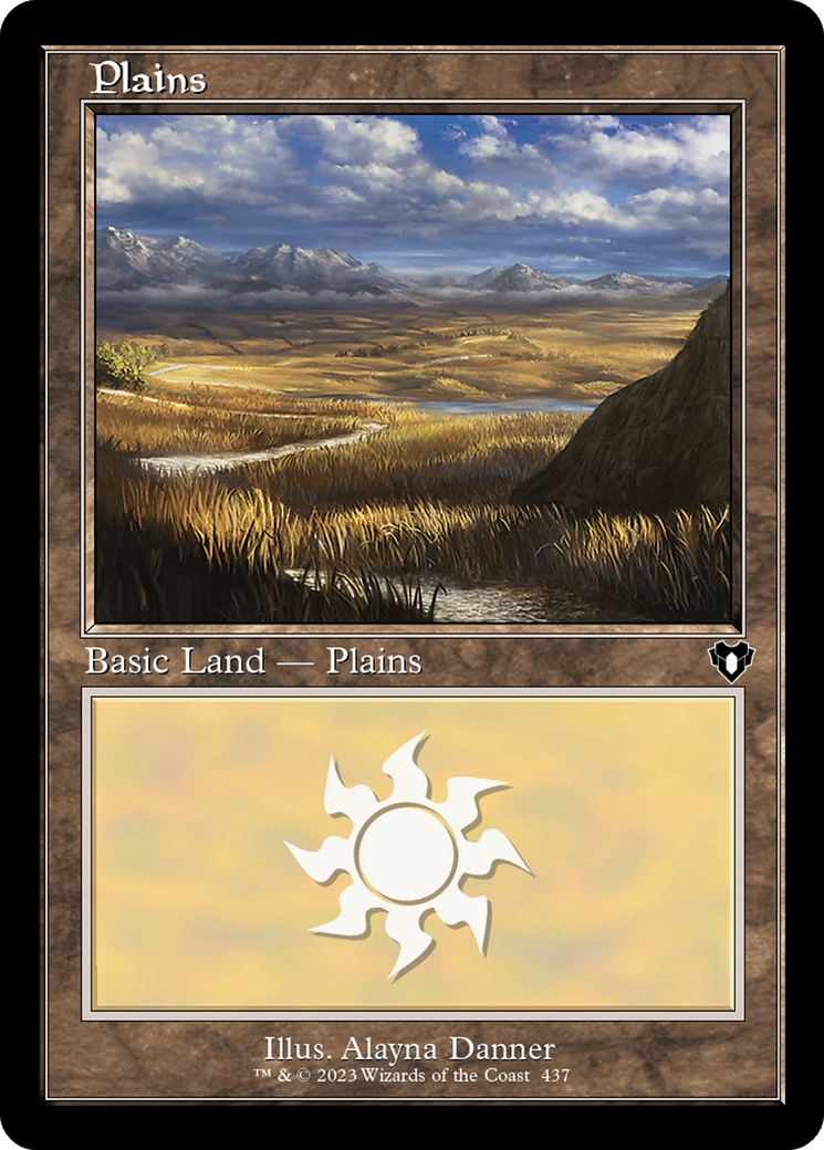 Plains (437) (Retro) [Commander Masters]-1