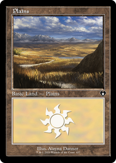 Plains (437) (Retro) [Commander Masters]-1