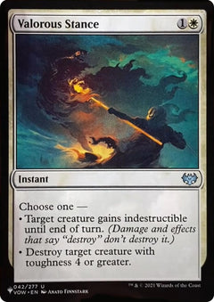 Valorous Stance (VOW) [The List]-1