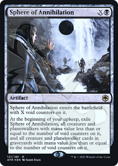 Sphere of Annihilation (Ampersand Promo) [Dungeons & Dragons: Adventures in the Forgotten Realms Promos]-1