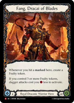 Fang, Dracai of Blades [HNT098] (The Hunted)-1
