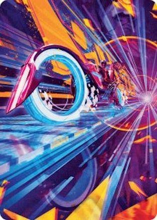 Spotcycle Scouter Art Card [Aetherdrift Art Series]-1