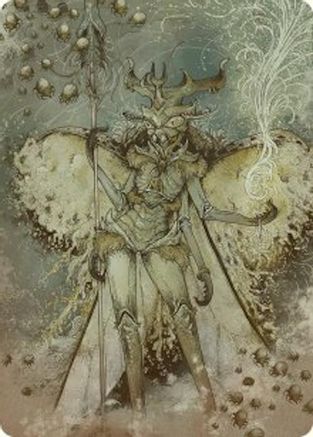 Aatchik, Emerald Radian Art Card (6/54) [Aetherdrift Art Series]-1