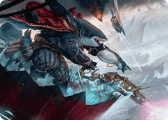 Captain Howler, Sea Scourge Art Card (16/54) [Aetherdrift Art Series]-1