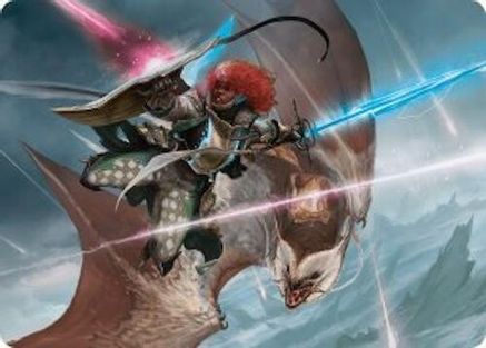 Caradora, Heart of Alacria Art Card (14/54) [Aetherdrift Art Series]-1