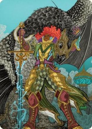 Caradora, Heart of Alacria Art Card (3/54) [Aetherdrift Art Series]-1
