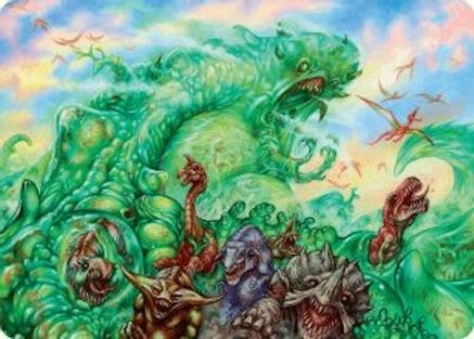 Mimeoplasm, Revered One Art Card [Aetherdrift Art Series]-1
