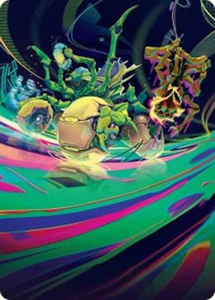 Thundering Broodwagon Art Card (AADFT-048) - Art Series: Aetherdrift-1
