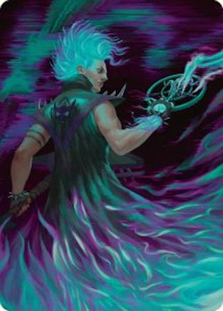 Winter, Cursed Rider Art Card (AADFT-007) - Art Series: Aetherdrift-1