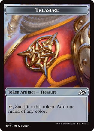 Treasure // Pilot Double-Sided Token (DFT-11 // 1) - Aetherdrift-1