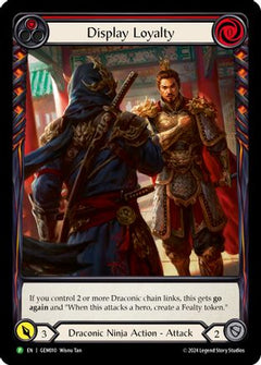 Display Loyalty (Red) [GEM010] (GEM Pack 1)  Rainbow Foil-1