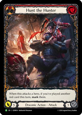Hunt the Hunter (Red) [GEM014] (GEM Pack 1)  Rainbow Foil-1