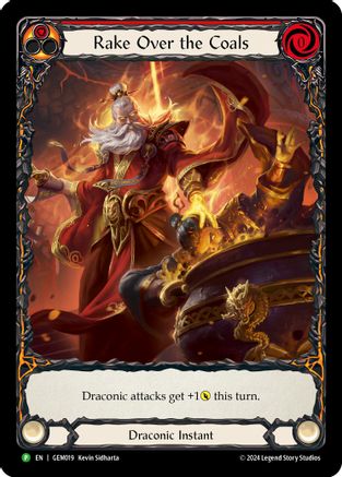 Rake Over the Coals (Red) (GEM019) - GEM Pack 1-1