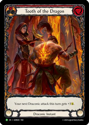 Tooth of the Dragon (Red) (GEM020) - GEM Pack 1-1