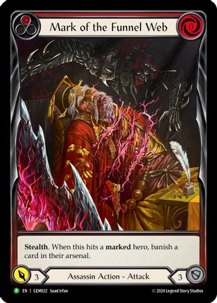 Mark of the Funnel Web (Red) (GEM022) - GEM Pack 1-1