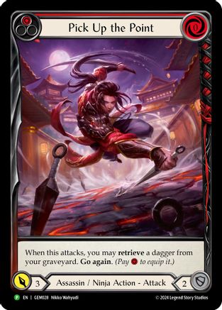 Pick Up the Point (Red) [GEM028] (GEM Pack 1)  Rainbow Foil-1