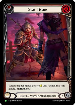 Scar Tissue (Red) [GEM030] (GEM Pack 1)  Rainbow Foil-1